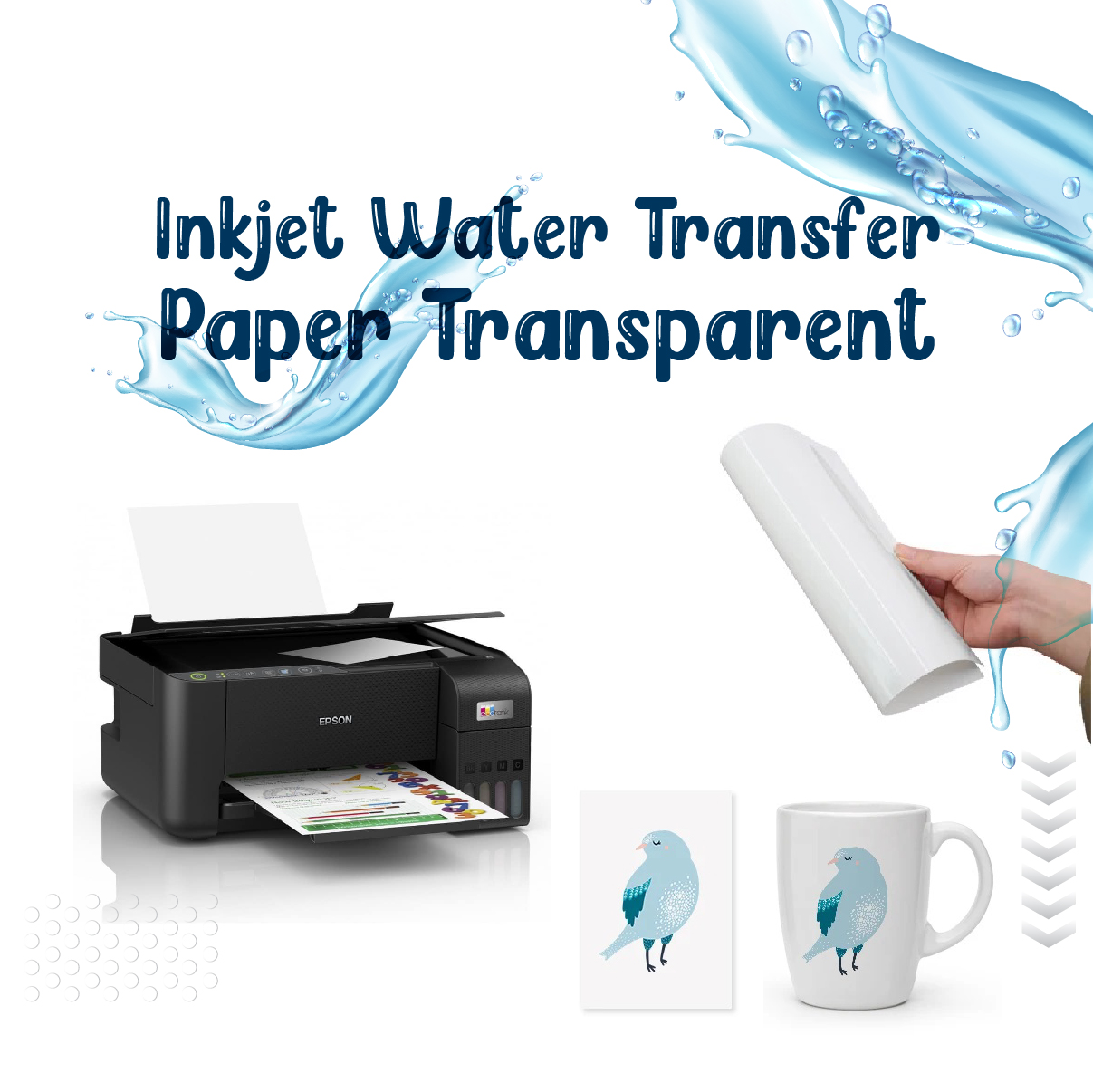 ورق مائي INKJET 2848-6/ 2701-5