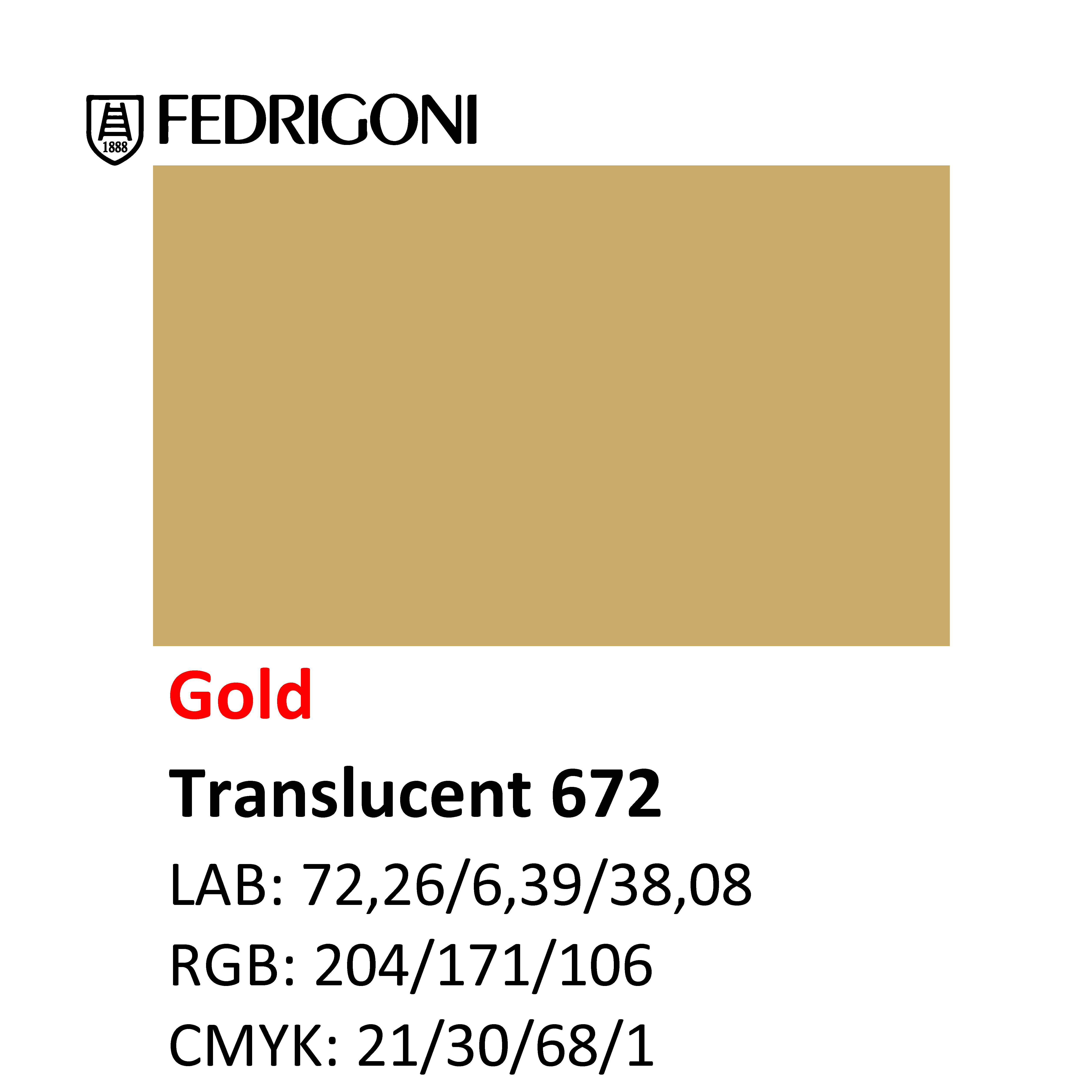 RI-TRANSLUCENT 672 Gold