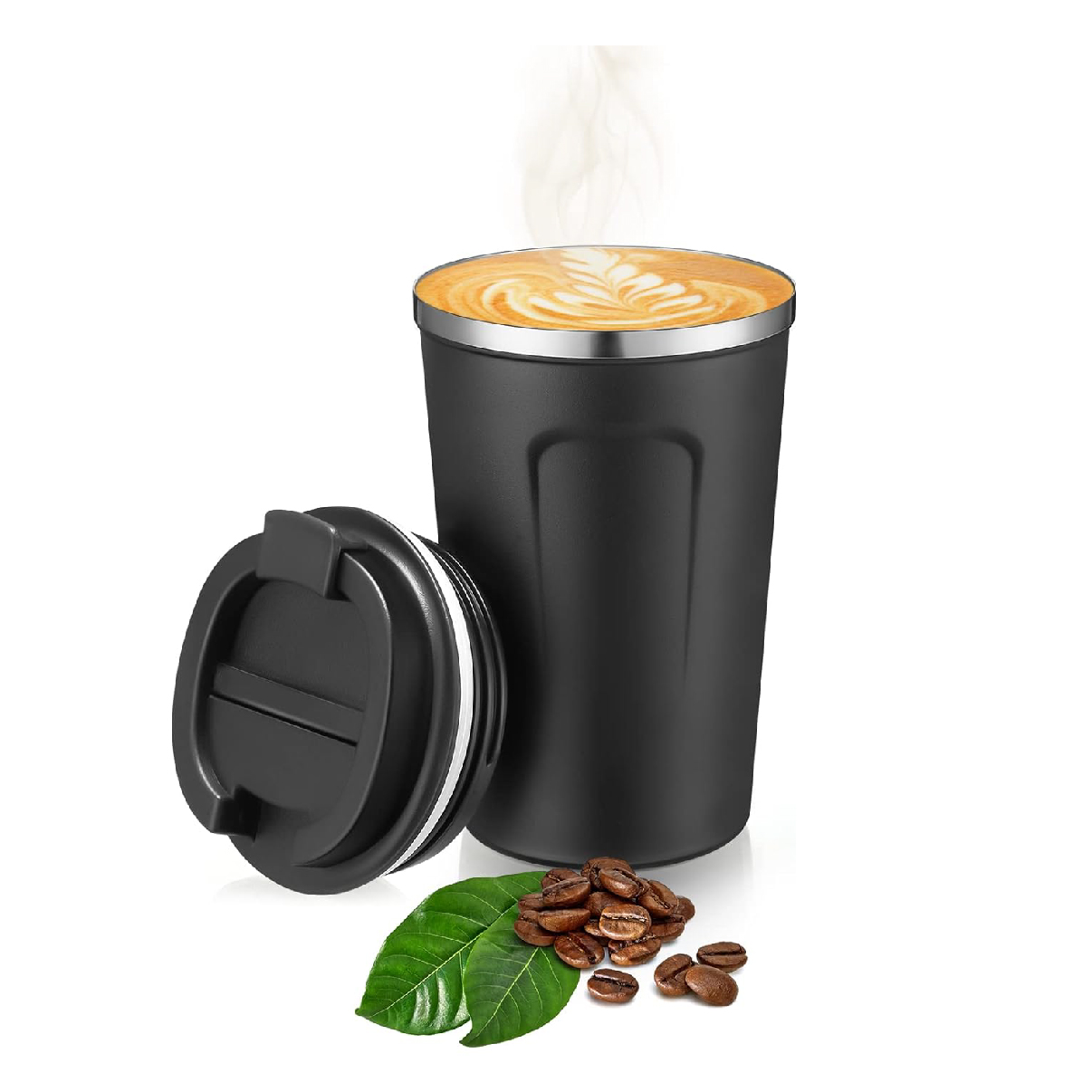COFFEE MUG BLACK 3021-1