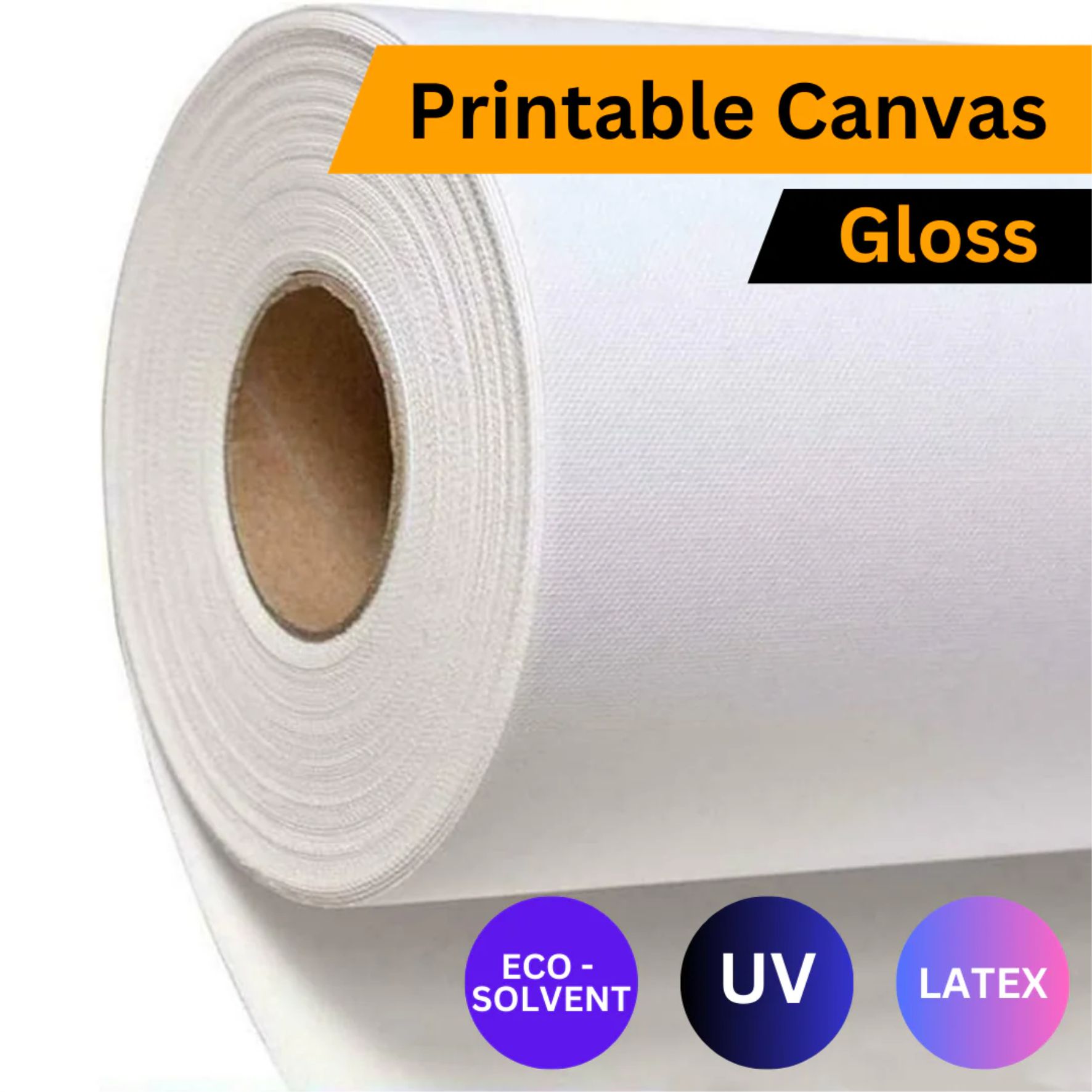 Cotton Canvas Glossy Eco Solvent 1.07*30m