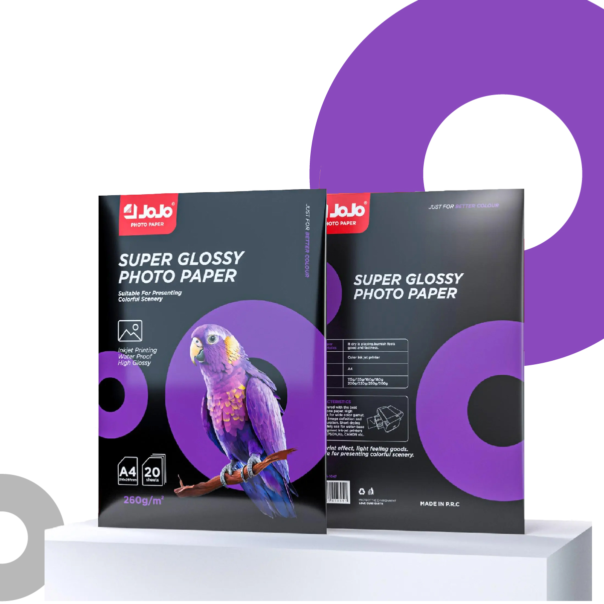 PHOTO PAPER A4 JOJO 260G 3225-3