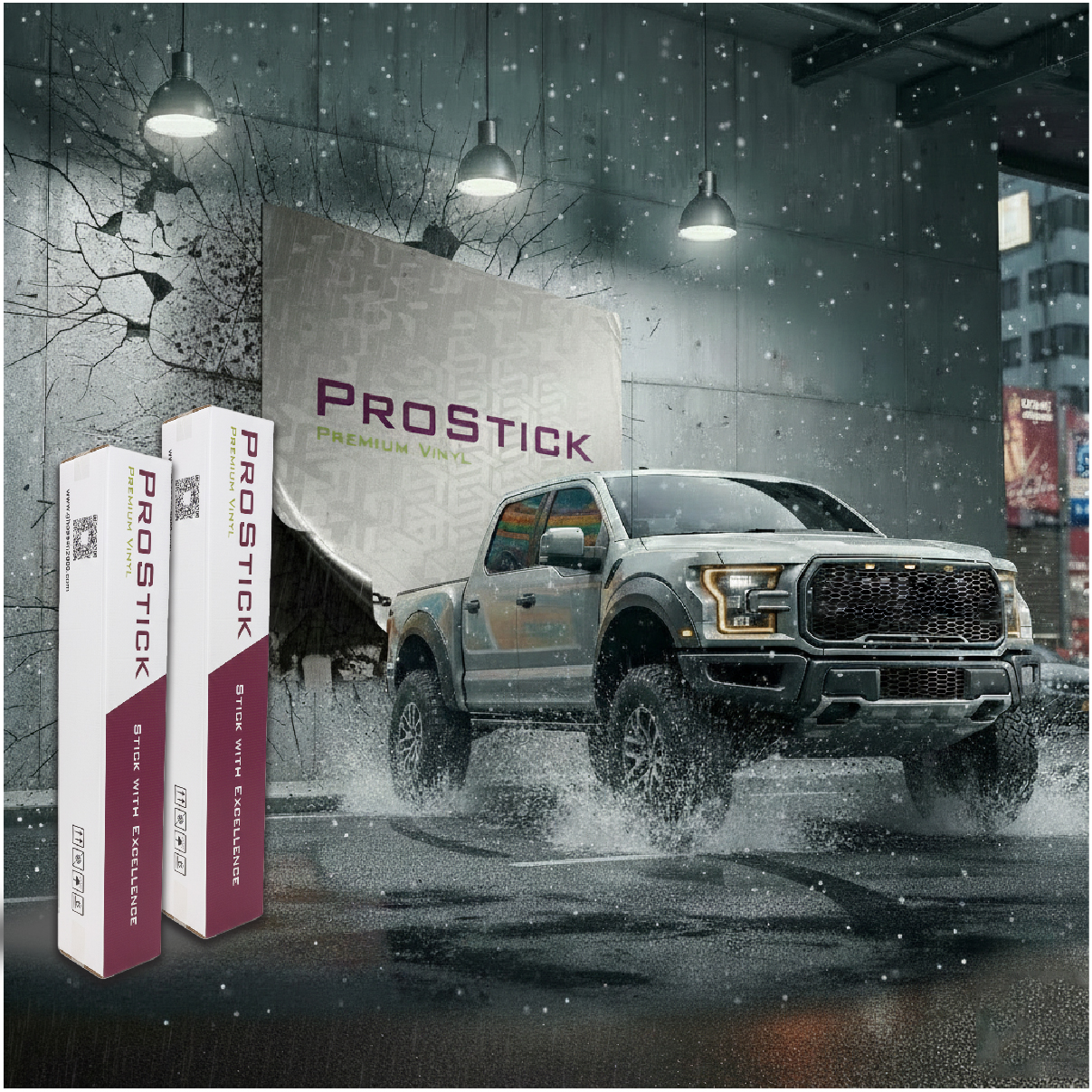 PROSTICK WHITE GLOSS 1.06*50