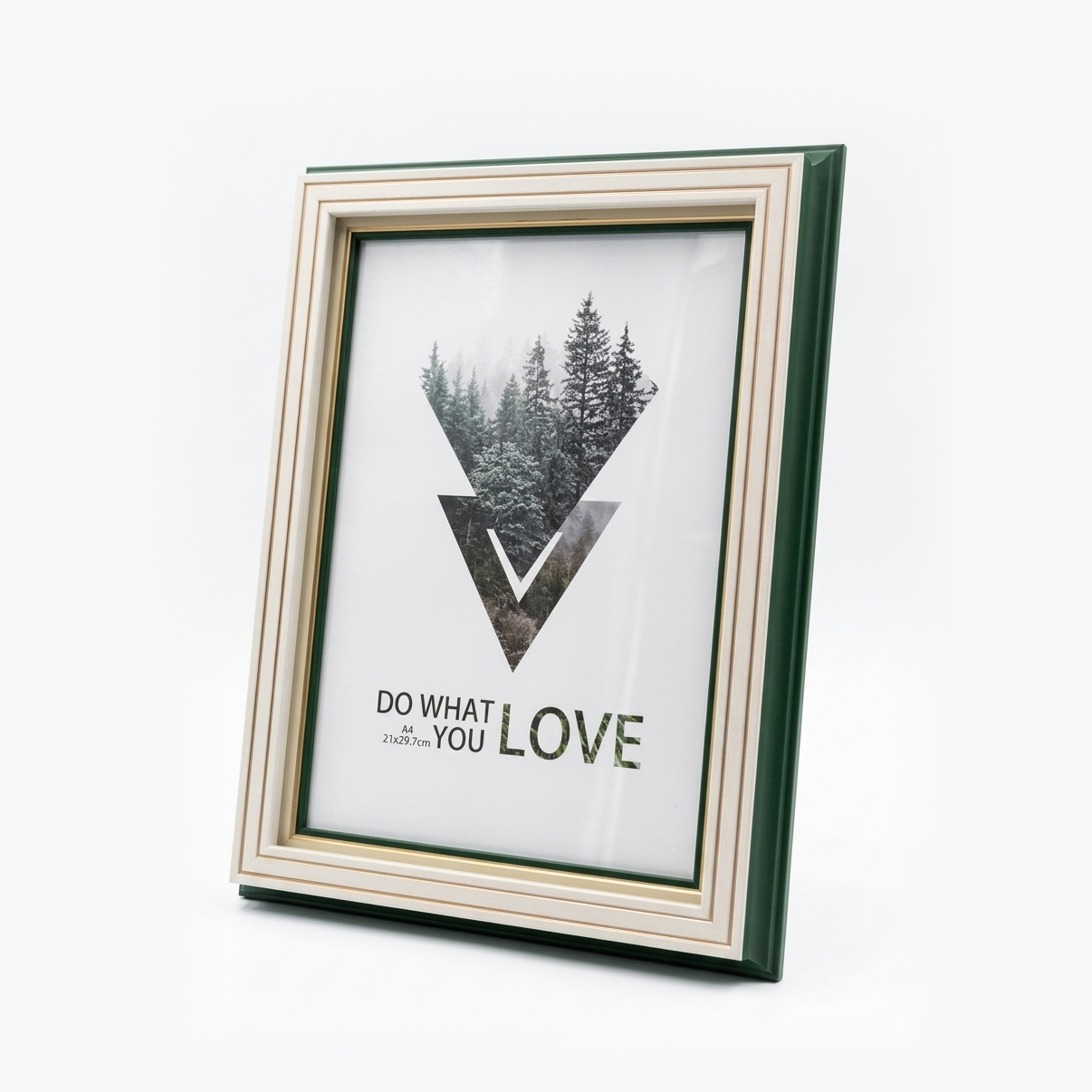 فري صور A4 اخضر وابيض 3509-7