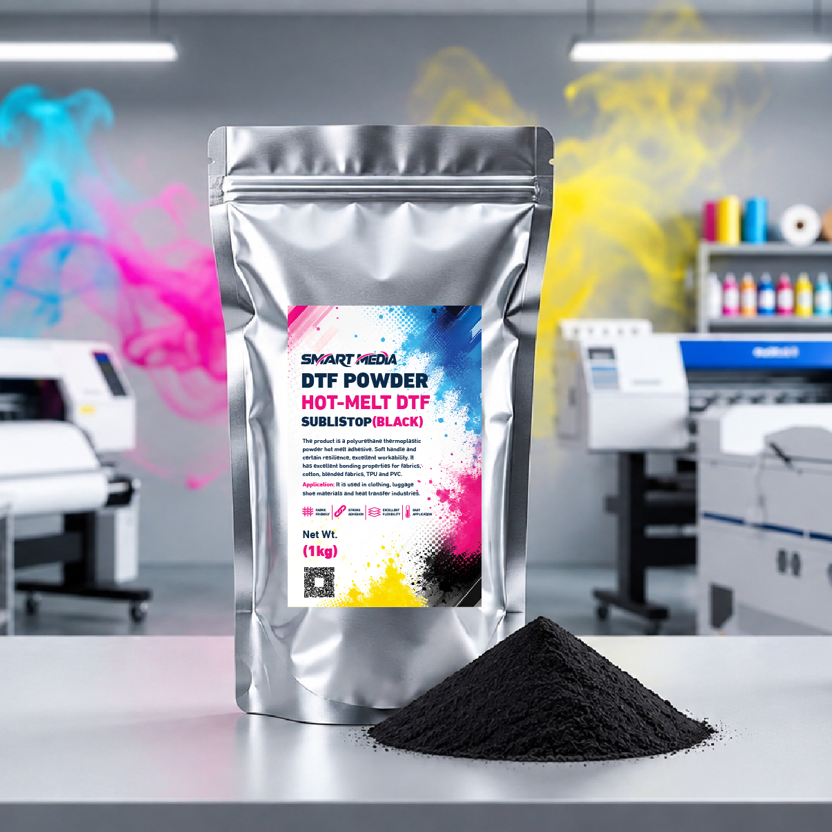 BLACK DTF POWDER