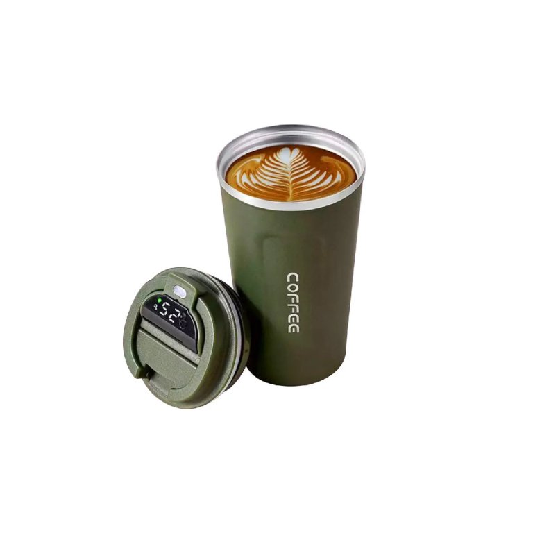 COFFEE MUG GREEN DIGITAL 2838-3