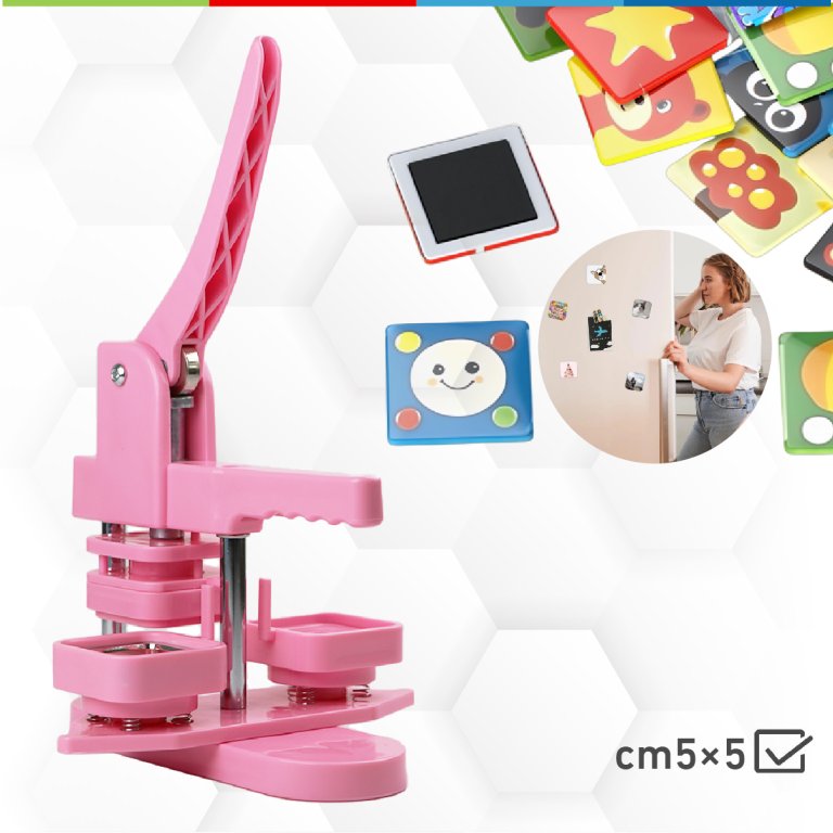 مكبس مغناطيس 5*5 زهري 3226-1