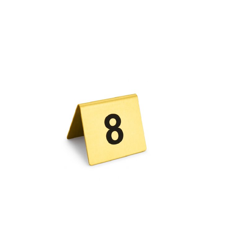desk lable gold 2311-3