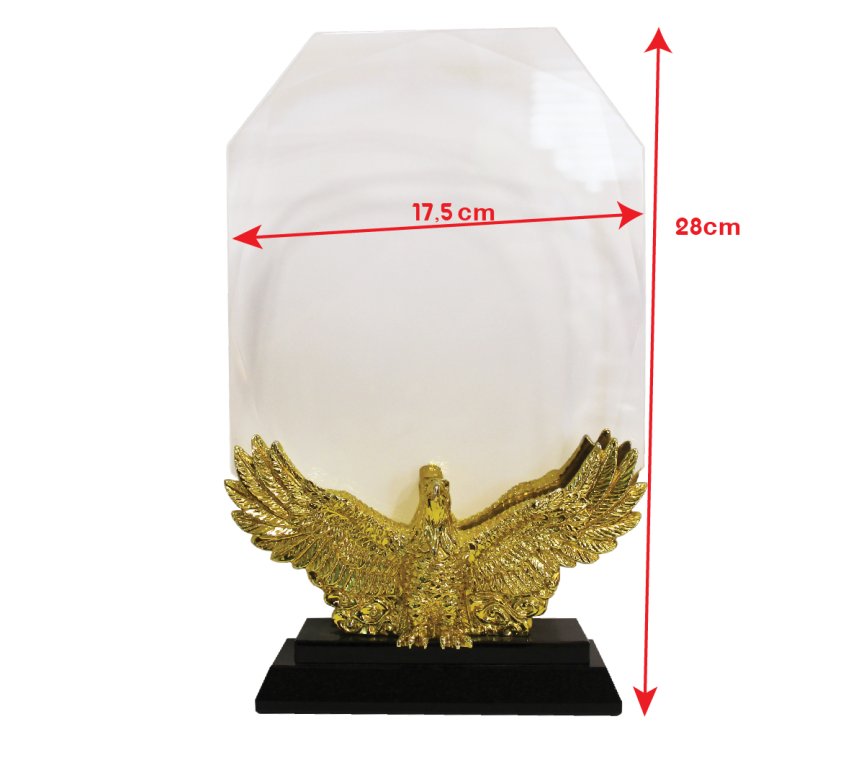 درع كريستال صقر3526-10