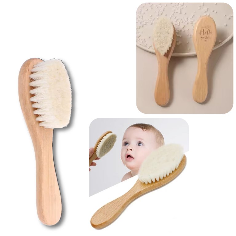 مشط بيبي خشب 3611-4