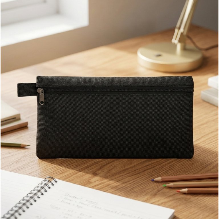 مقلمة اسود سحاب واحد 3619-3