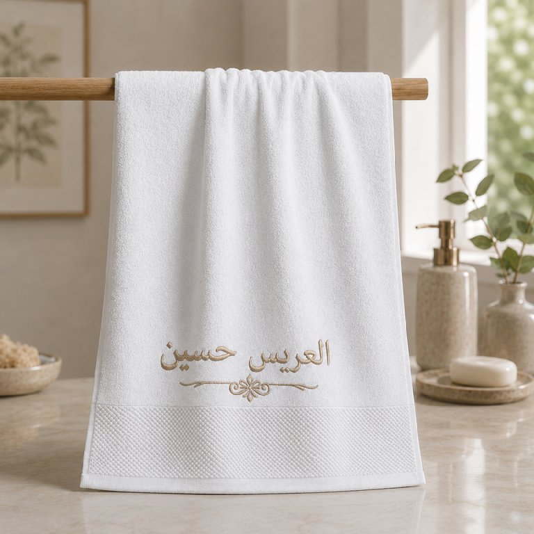 منشفة ابيض 3822-2