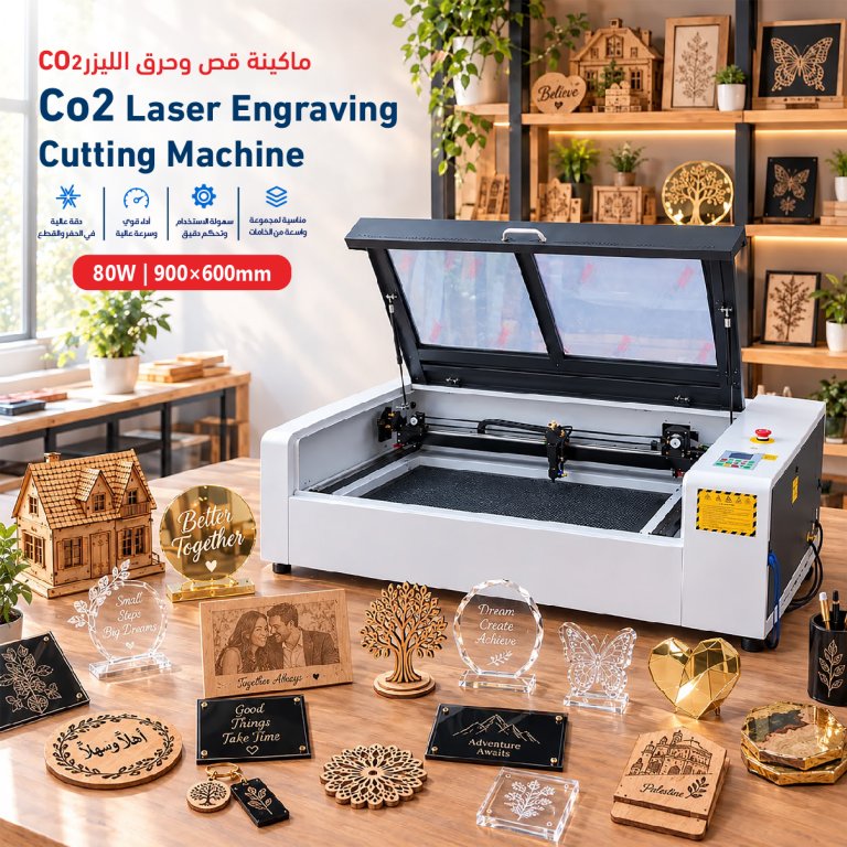 Laser Engraving Machine 80W E-Type Z9060 900*600mm