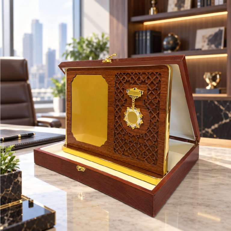 درع تقدير مع وسام 3539-2