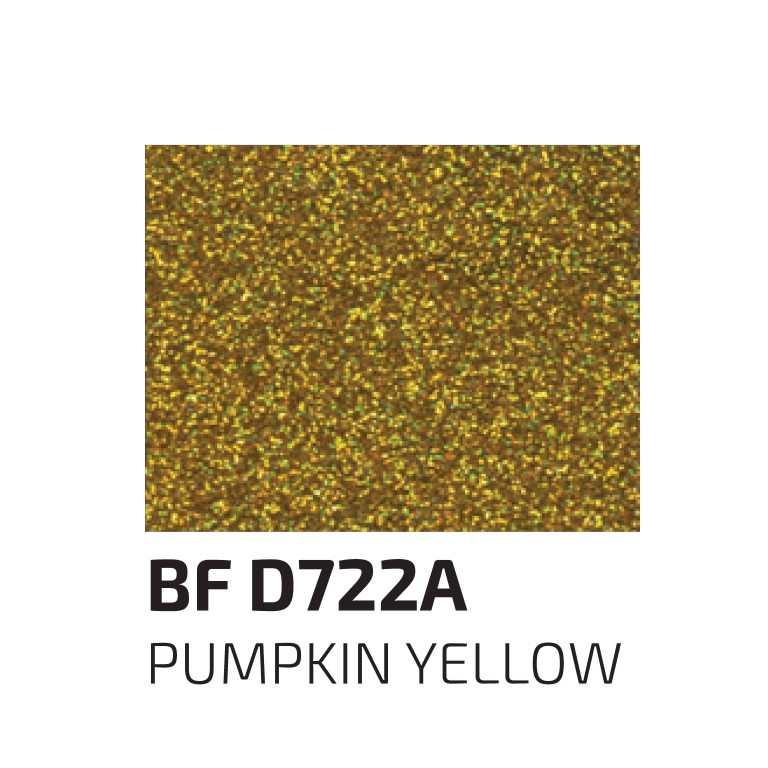 Sandy Glitter Pumpkin Yellow